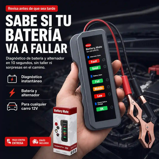 Battery Mate — Diagnóstico Confiable en 10 Segundos